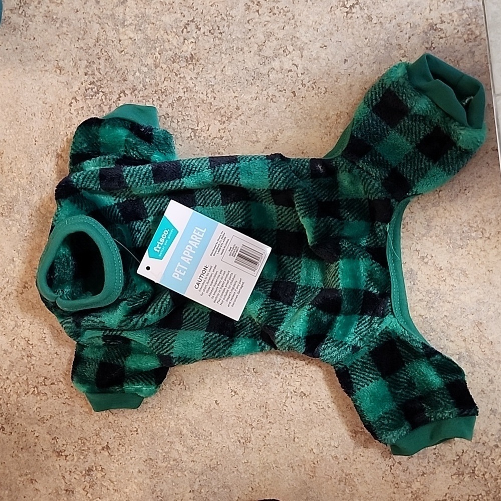 Frisco pet cozy plush fleece pjs